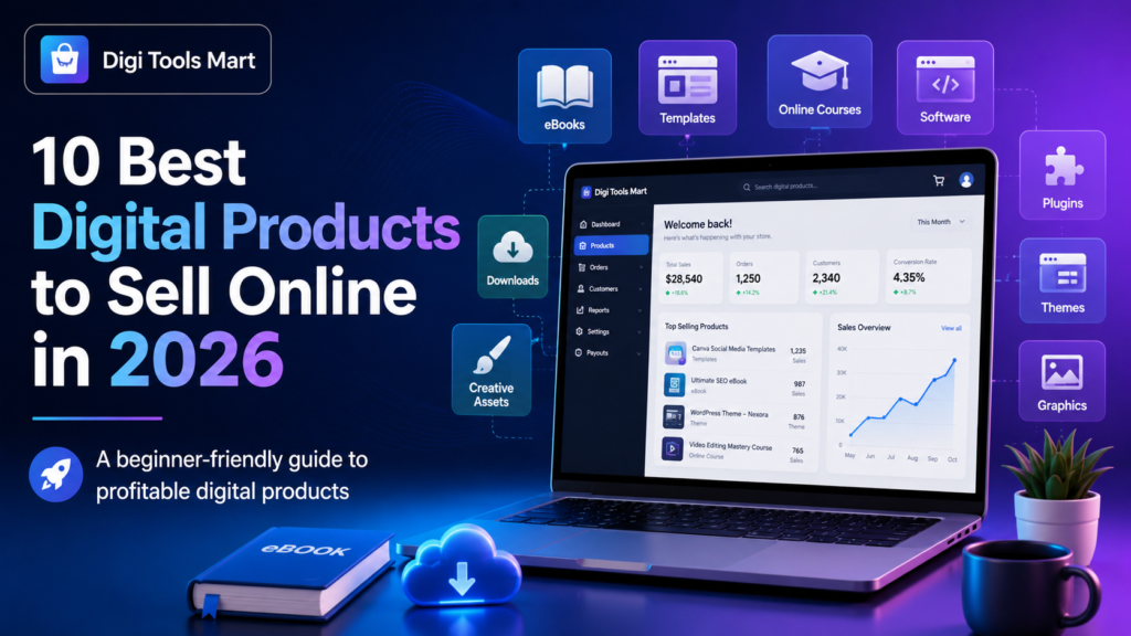 Best digital products to sell online in 2026