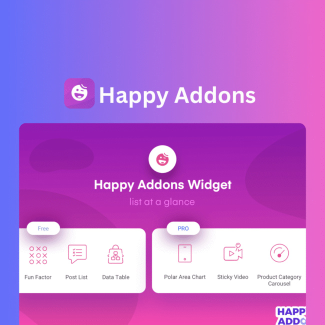 Happy Addons