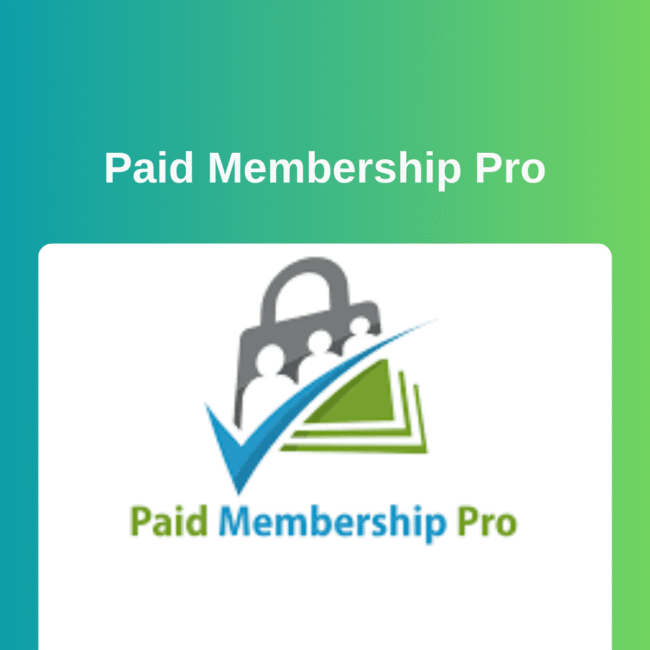 Paid Membership Pro
