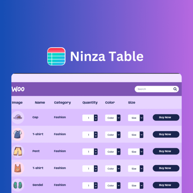 Ninza Table Pro